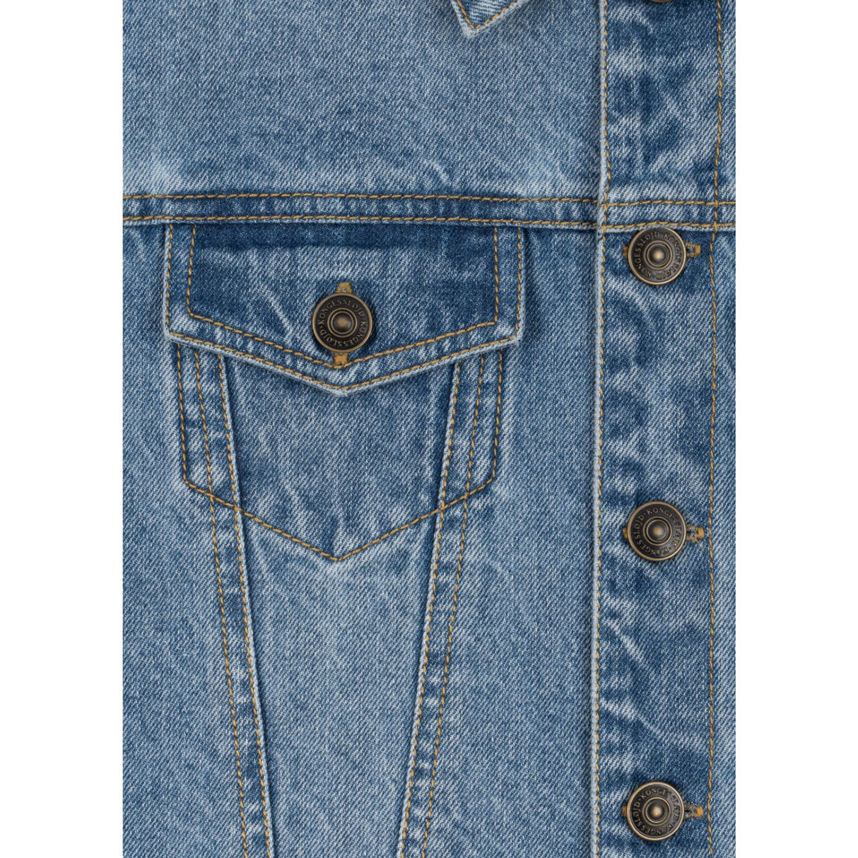 Konges Sløjd Denim Blue Magot Denim Jakke Gots