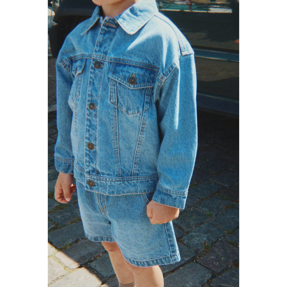 Konges Sløjd Denim Blue Magot Denim Jakke Gots