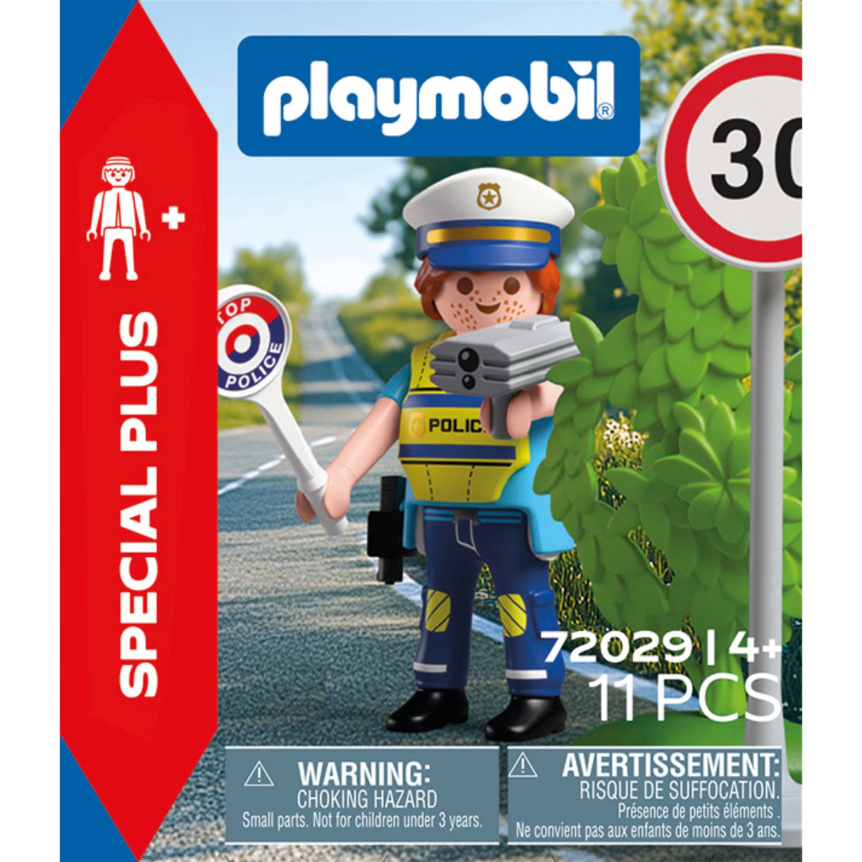 Playmobil® Police Officer With Speed Detector