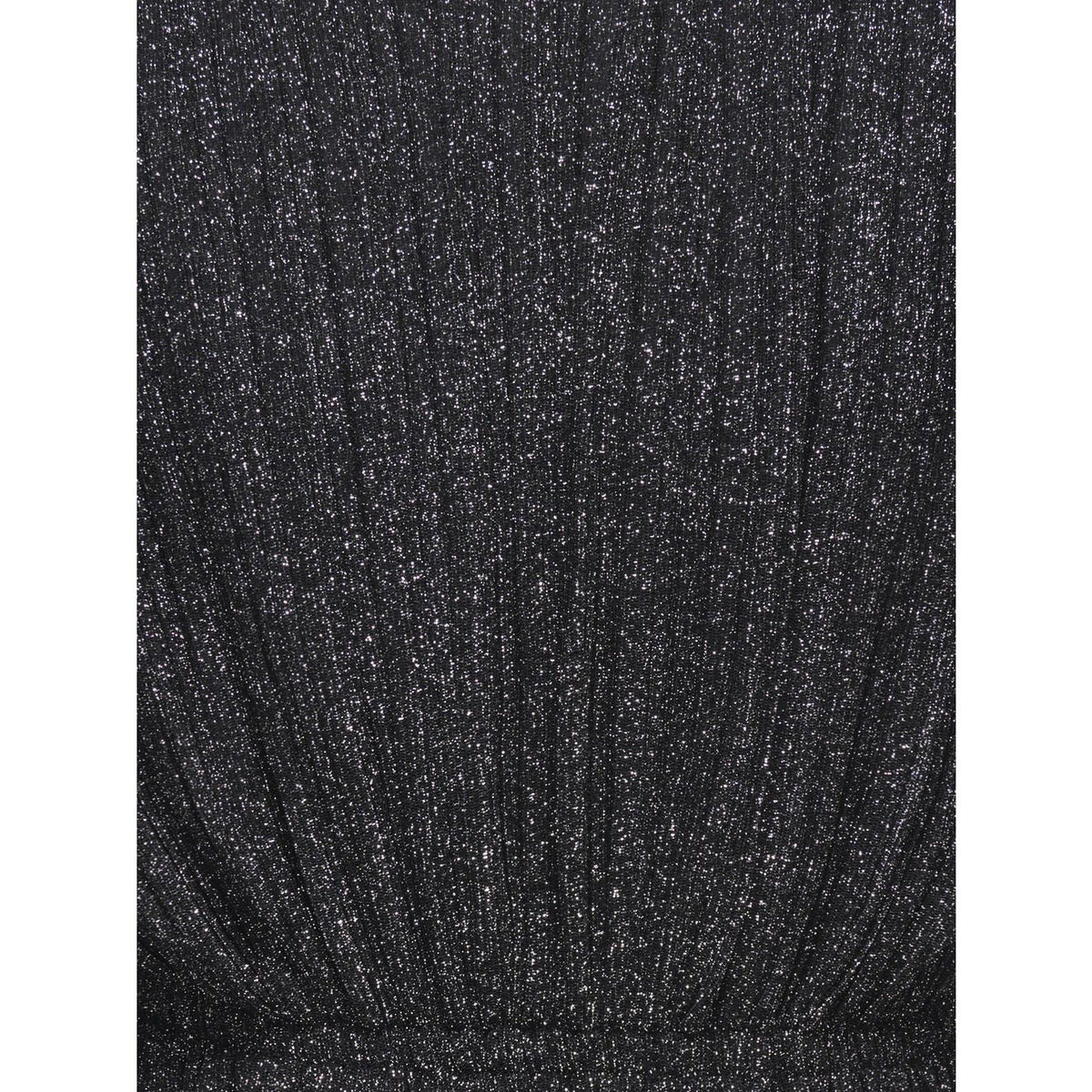 kids ONLY Black Silver Lurex Kogglam Ls Kjole Jrs