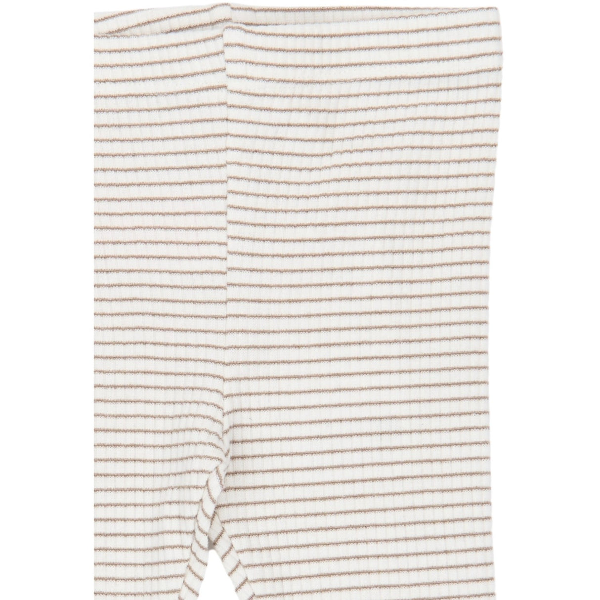 THE NEW Siblings Taupe Gray Striped Tn Tnsbvitus Rib Leggings