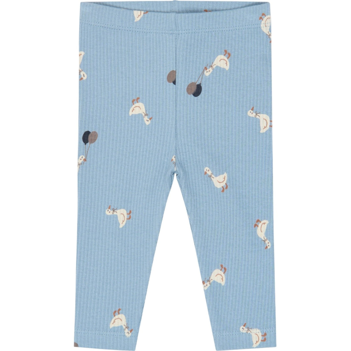 THE NEW Siblings Ashley Blue AOP Tnsbvito Rib Leggings