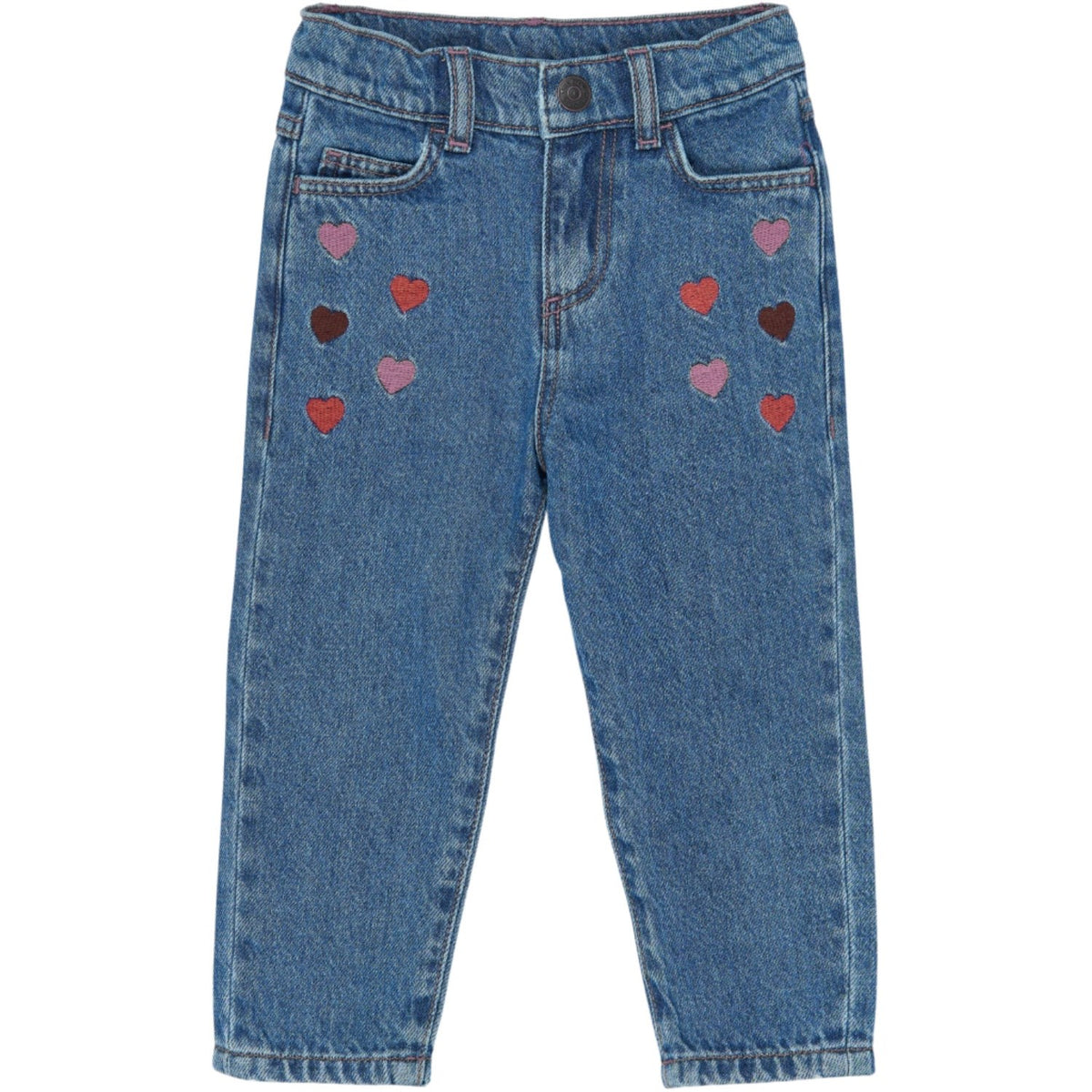 THE NEW Siblings Light Blue Denim Emb Tnstvalora Mor Fit Jeans