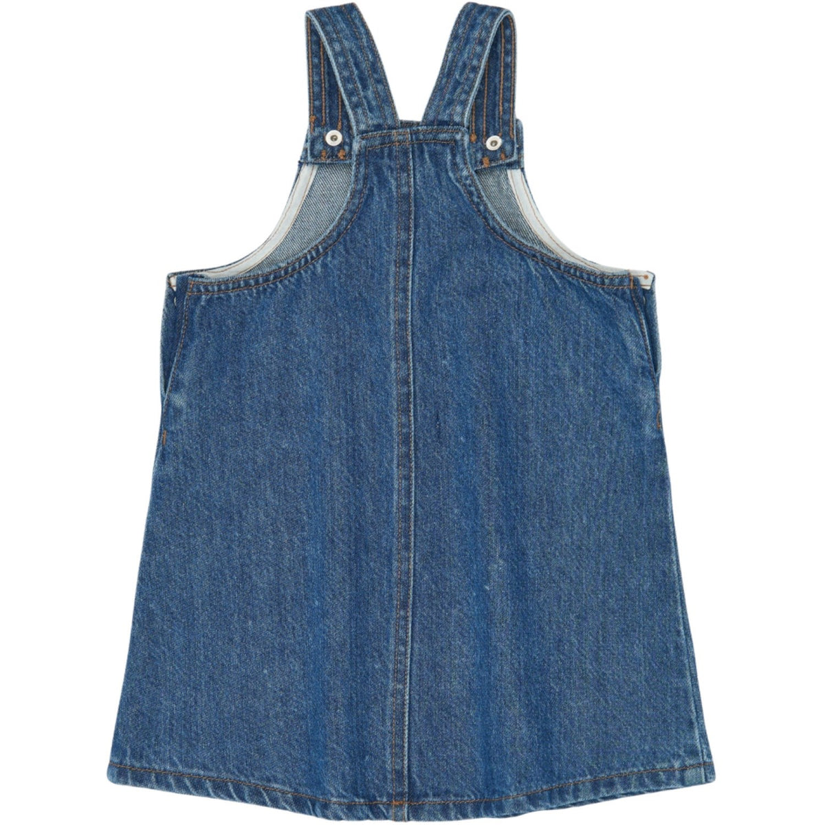 THE NEW Siblings Light Blue Denim Emb Tnstvalora S_L Denim Kjole