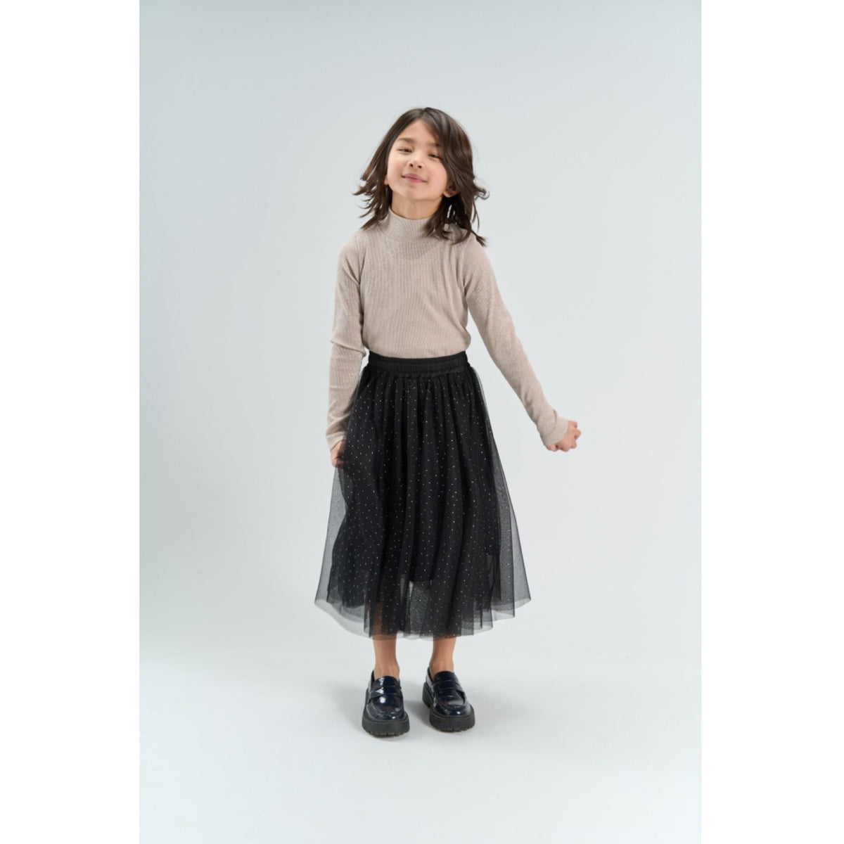 The New Gardenia Tnyvette L_S Rib Top