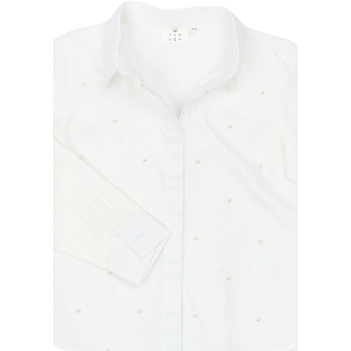 The New Bright White Tnyulianna L_S Skjorte