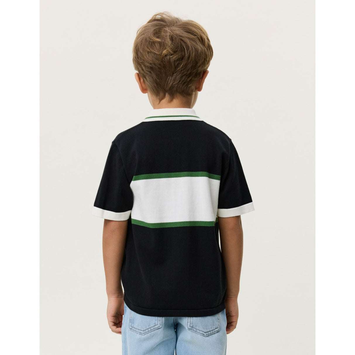 Les Deux Kids Tap Shoe Black Strikket Lynlås Polo KIDS