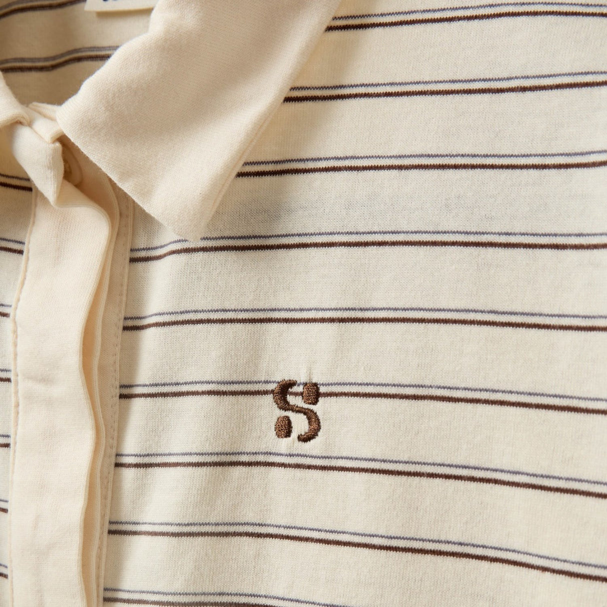 Sofie Schnoor Off White Striped Calliasy Ls T-Shirt