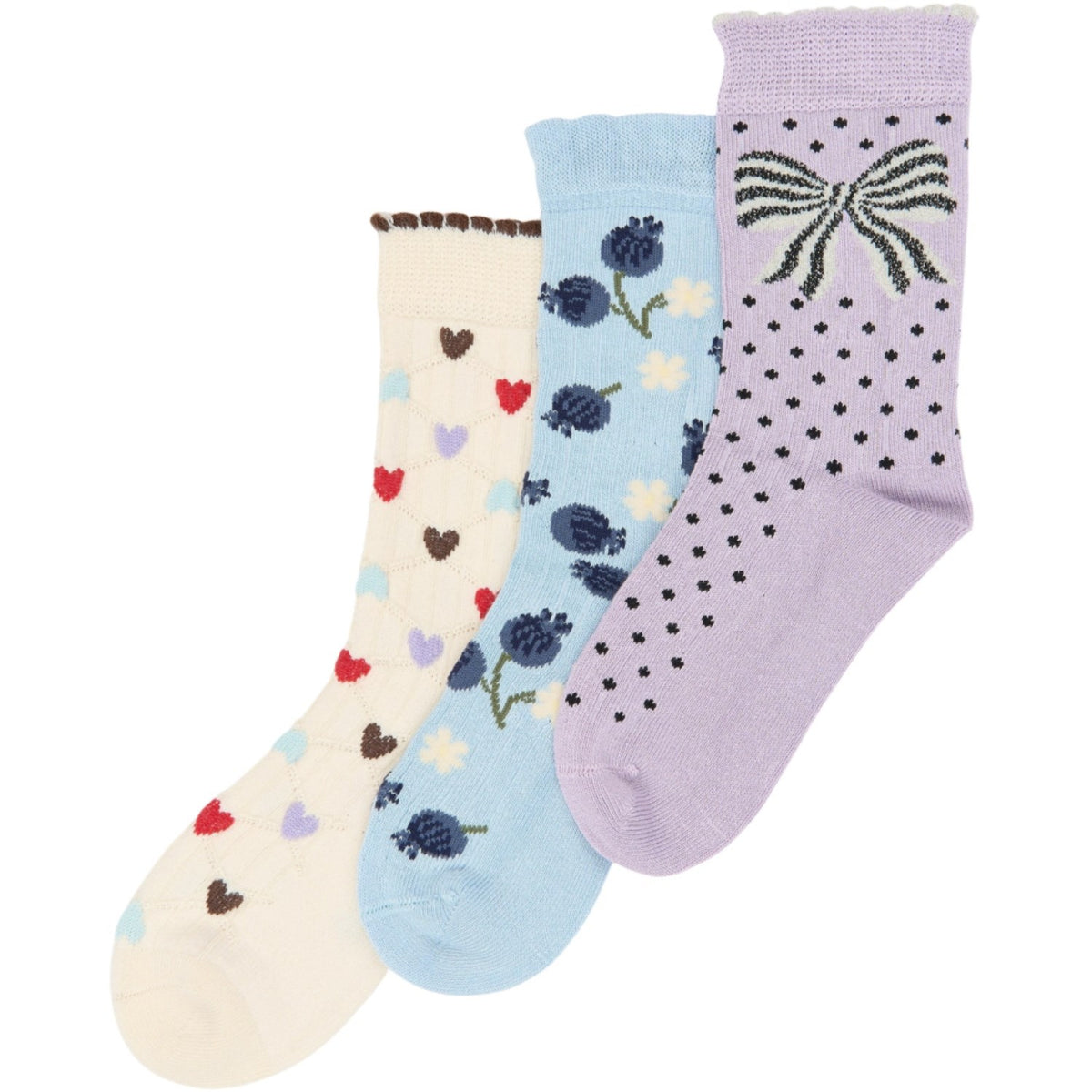 minipop® Petal Pink Marri Bambus Strømper 3-Pak