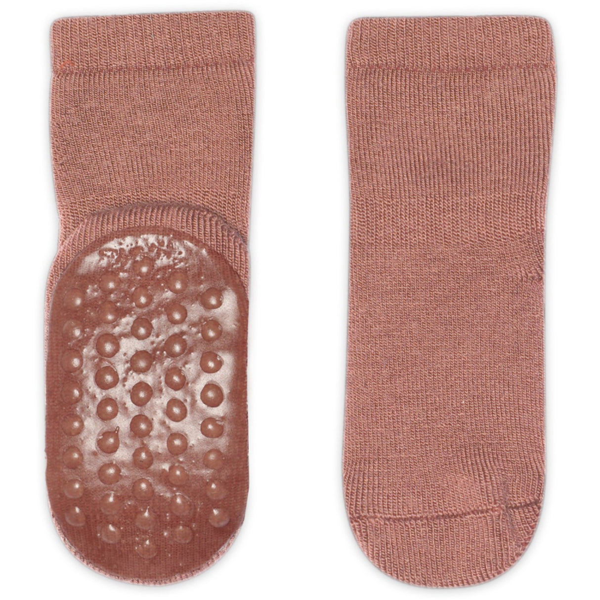 Gobabygo Woodrose Uld Strømper Anti-Slip