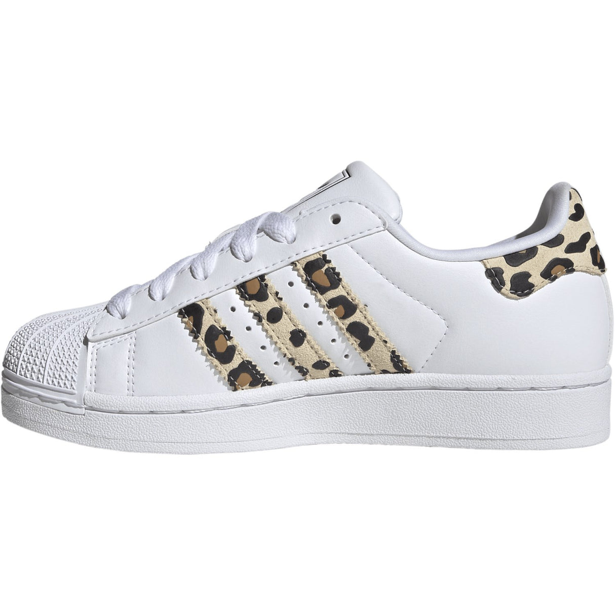 adidas Originals Ftwr White Sand Strata Core Black Superstar Ii J Sneakers