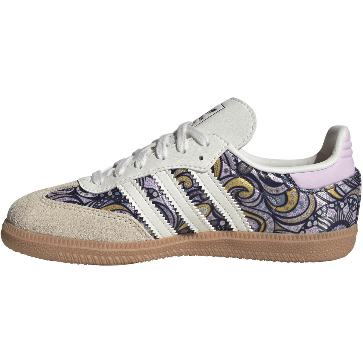 adidas Originals Core White Orchid Fusion Gum 2 Samba Og C Sneakers