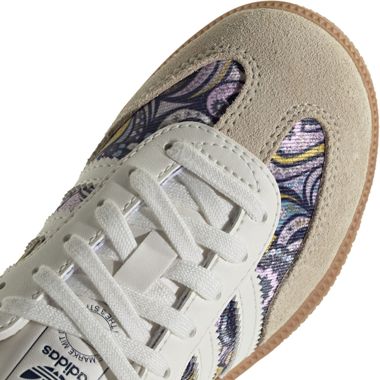 adidas Originals Core White Orchid Fusion Gum 2 Samba Og C Sneakers