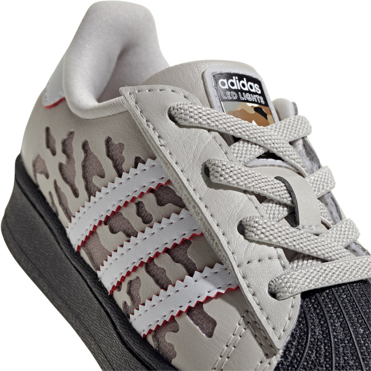 adidas Originals Wonder Alumina Ftwr White Wonder White Superstar Led Lights Cf El C Sneakers