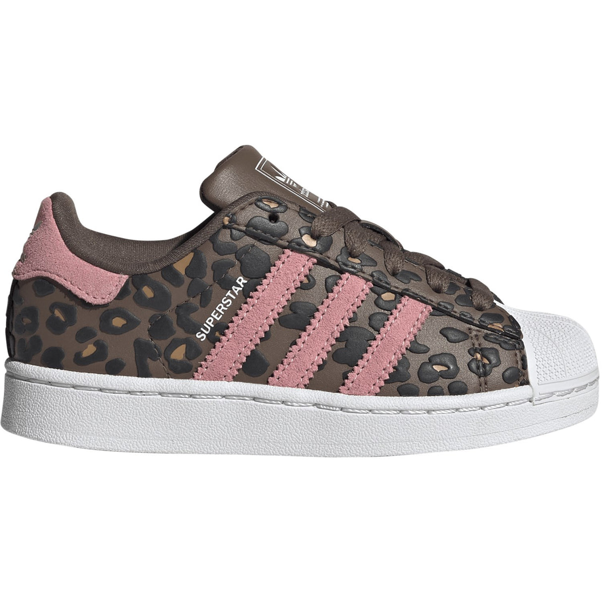 adidas Originals Earth Strata Glow Pink Core Black Superstar Ii C Sneakers