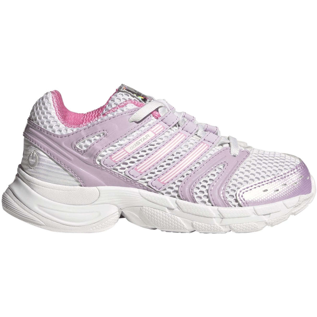 adidas Originals Ftwr White Ice Lavender Bliss Pink Adistar Control 5 Led El C Sneakers