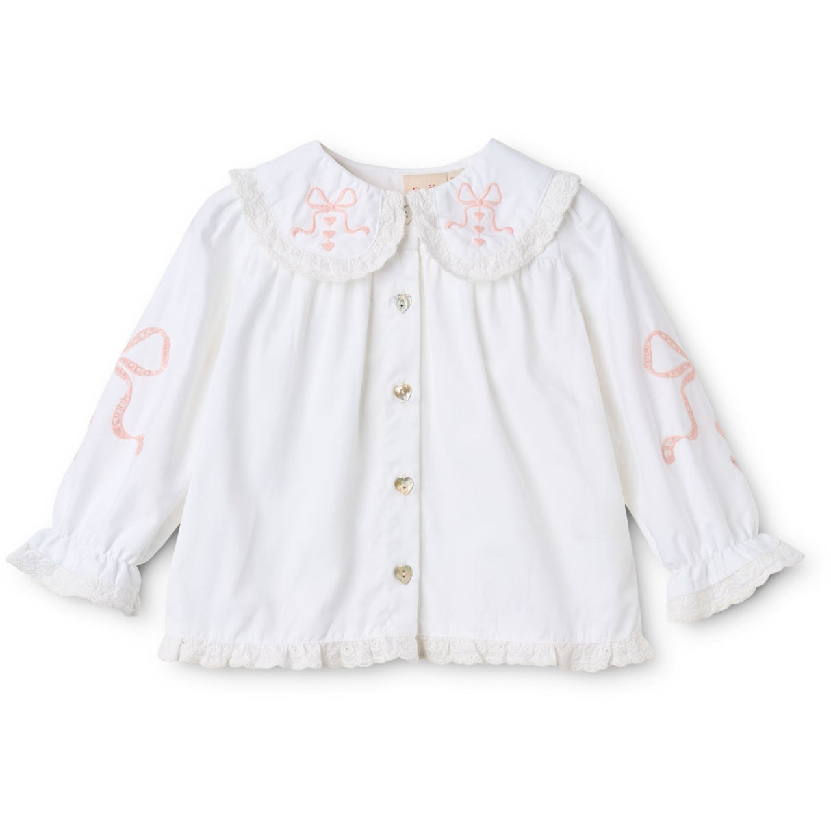 Flöss White Emmy Bluse
