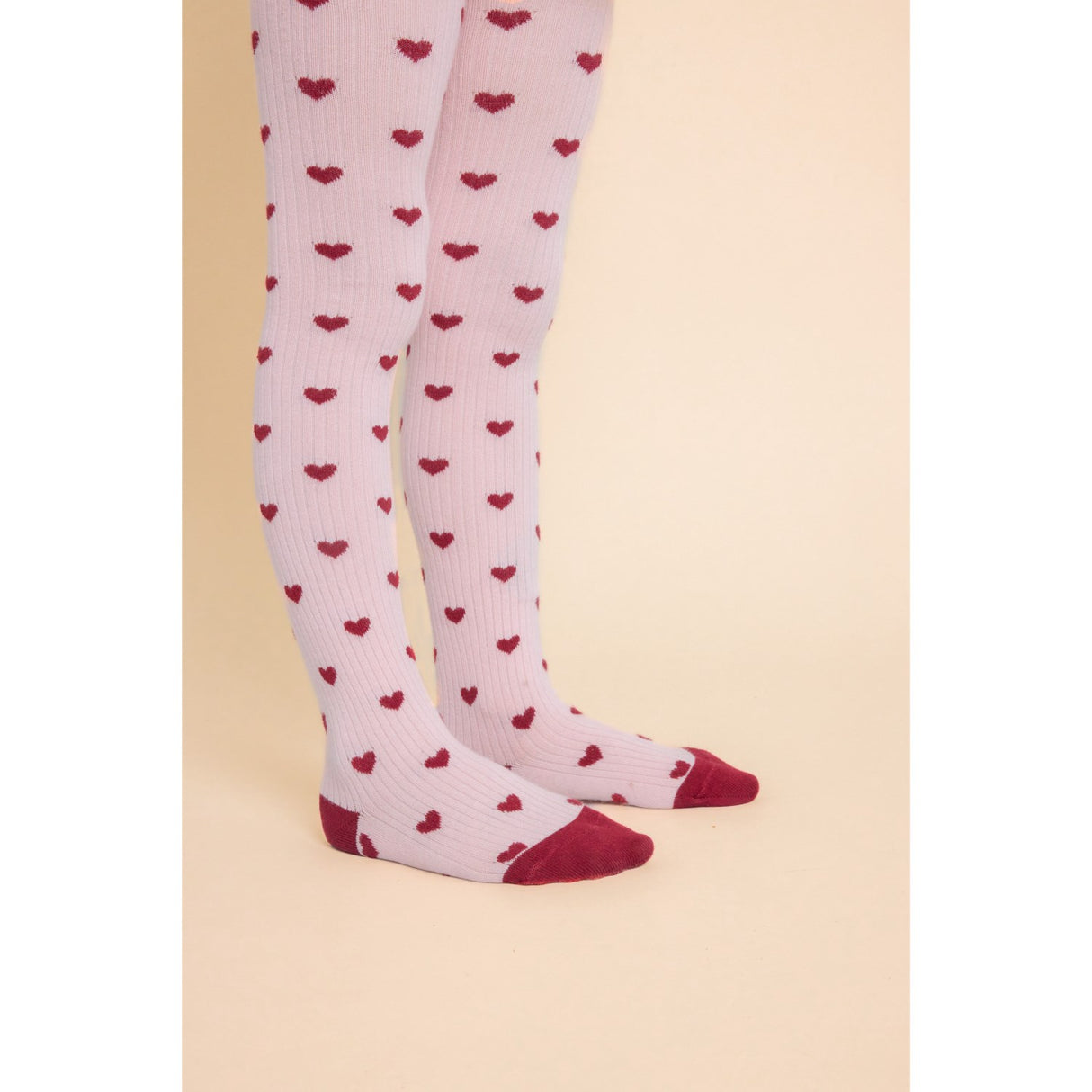 Flöss Cranberry-Pink Glitter 2-Pack Vera Strømpebukser 2-Pak