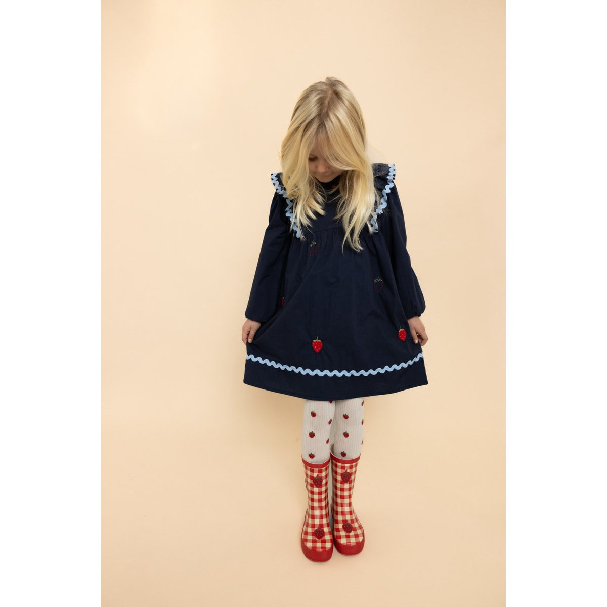Flöss New Navy Hannah Kjole