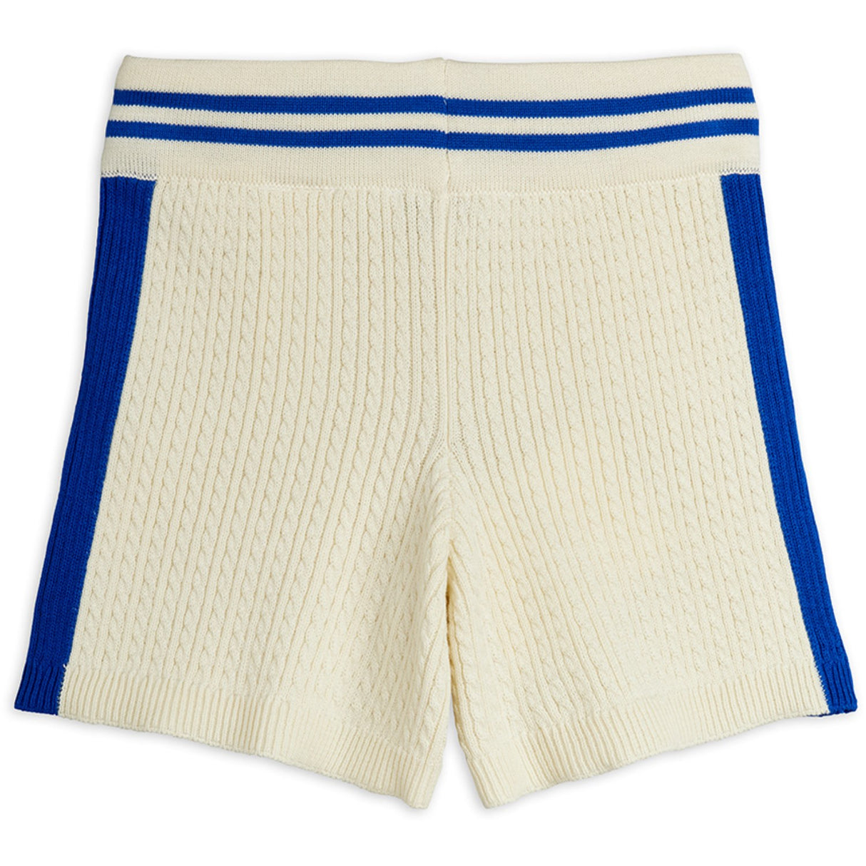 Mini Rodini Off-White Cable Strik Shorts