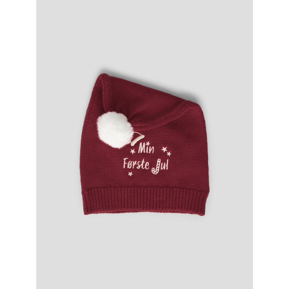 Name It Red Dahlia Hat Nbnrixmasine Strik Nissehue