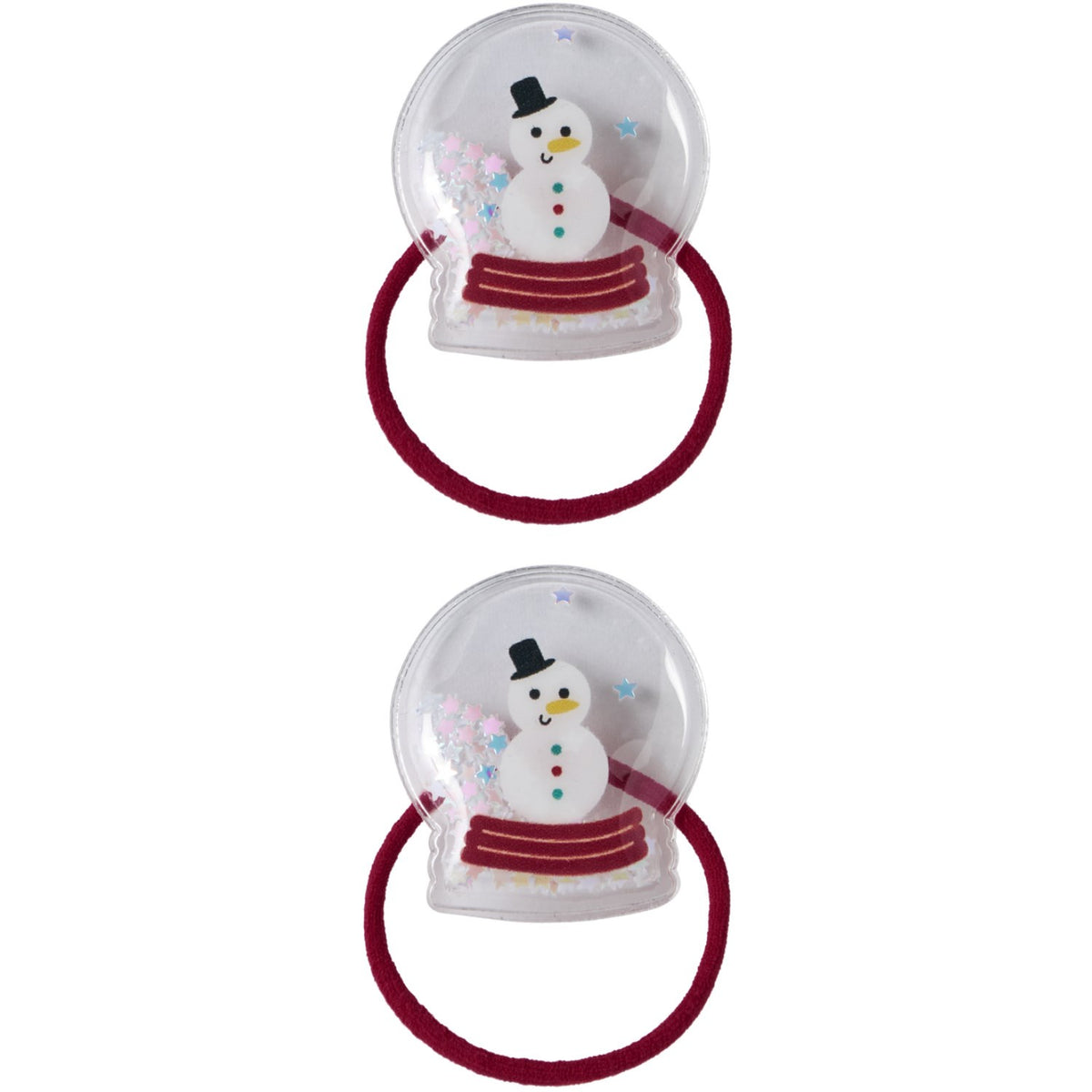 Name It Red Dahlia Snow Globe Nmfrifetti 2-Pak Hairelastic