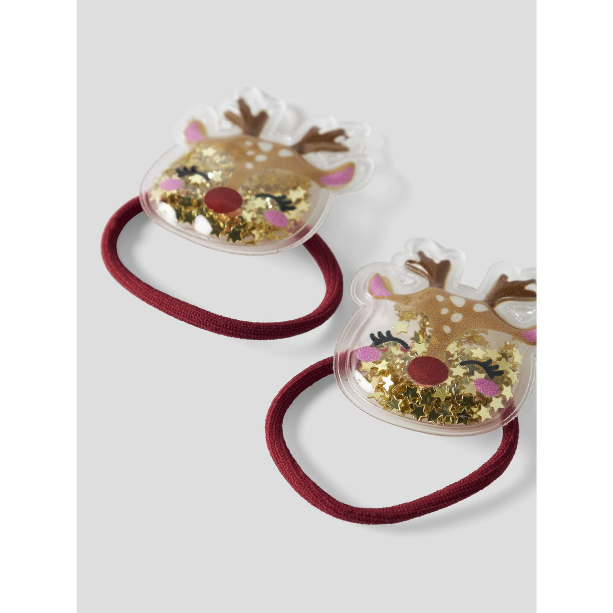 Name It Red Dahlia Reindeer Nmfrifetti 2-Pak Hairelastic