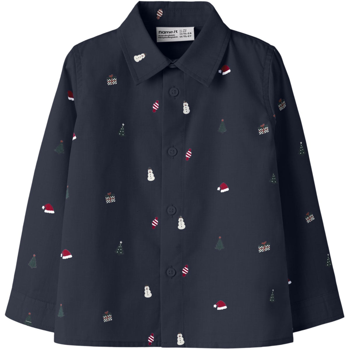 Name It Navy Blazer Nmmviggo Ls Skjorte