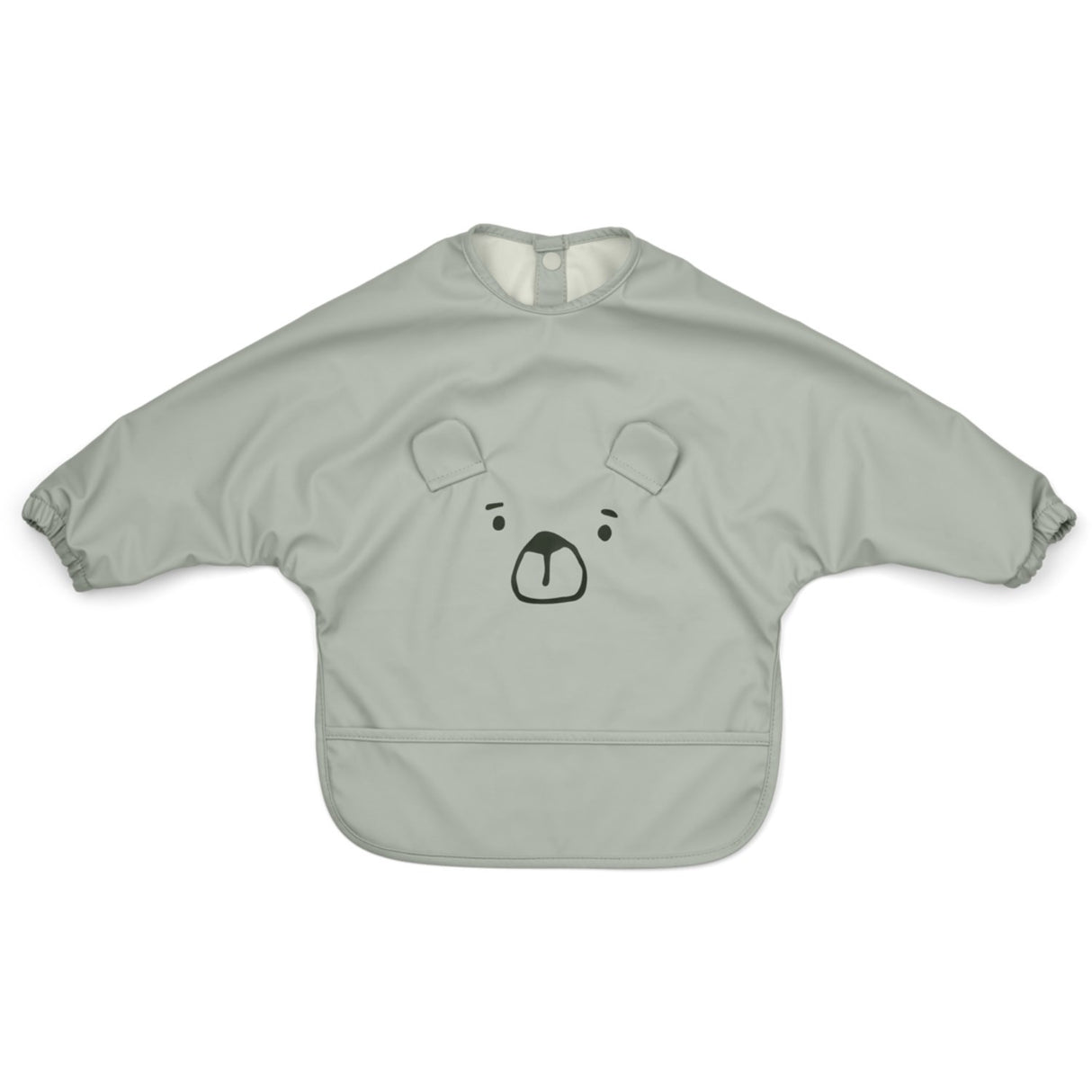 LIEWOOD Mr Bear Dove Blue Merle Printed Cape Hagesmæk