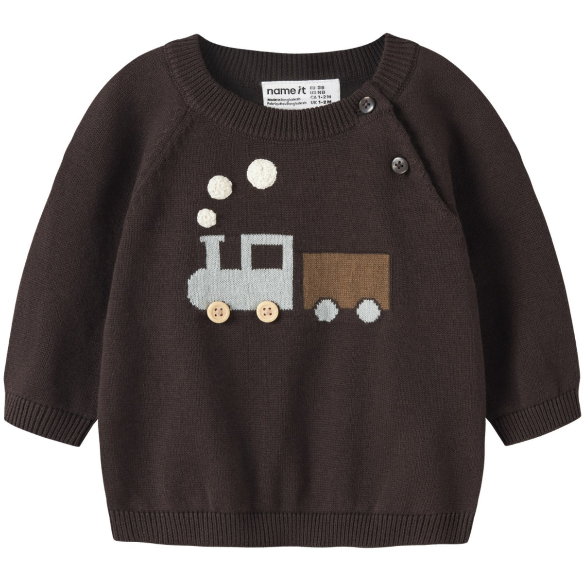 Name It Chocolate Plum Nbmrafello Ls Strik