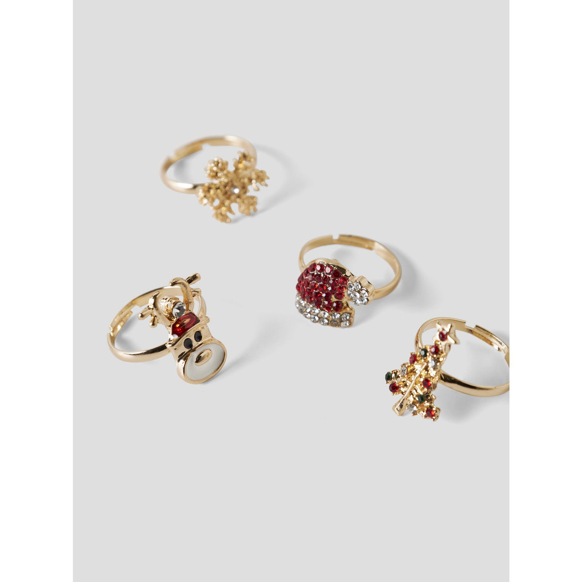 Name It Gold Colour 626 Nkfacc-Omary 4-Pak Ringbox