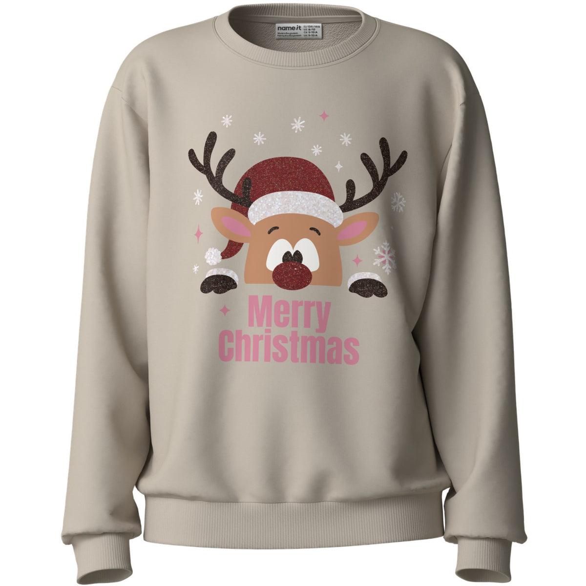 Name It Peyote Reindeer Nkfvertrud Ls Nreg Sweat Bru