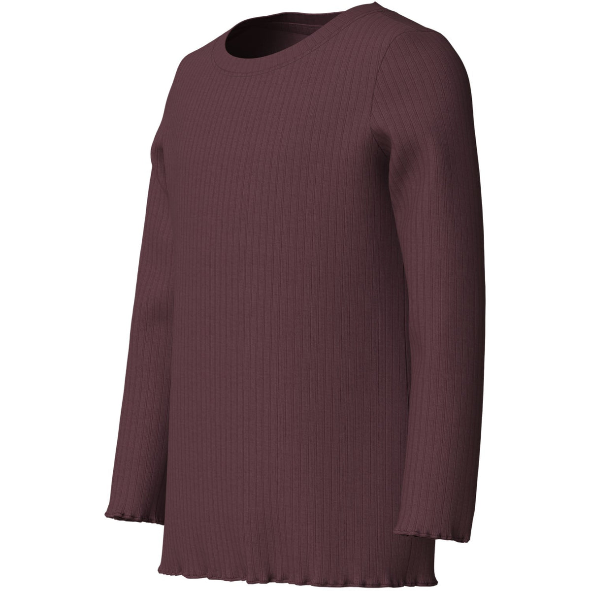Name It Catawba Grape Nkfvemma Glitter Ls Slim Top