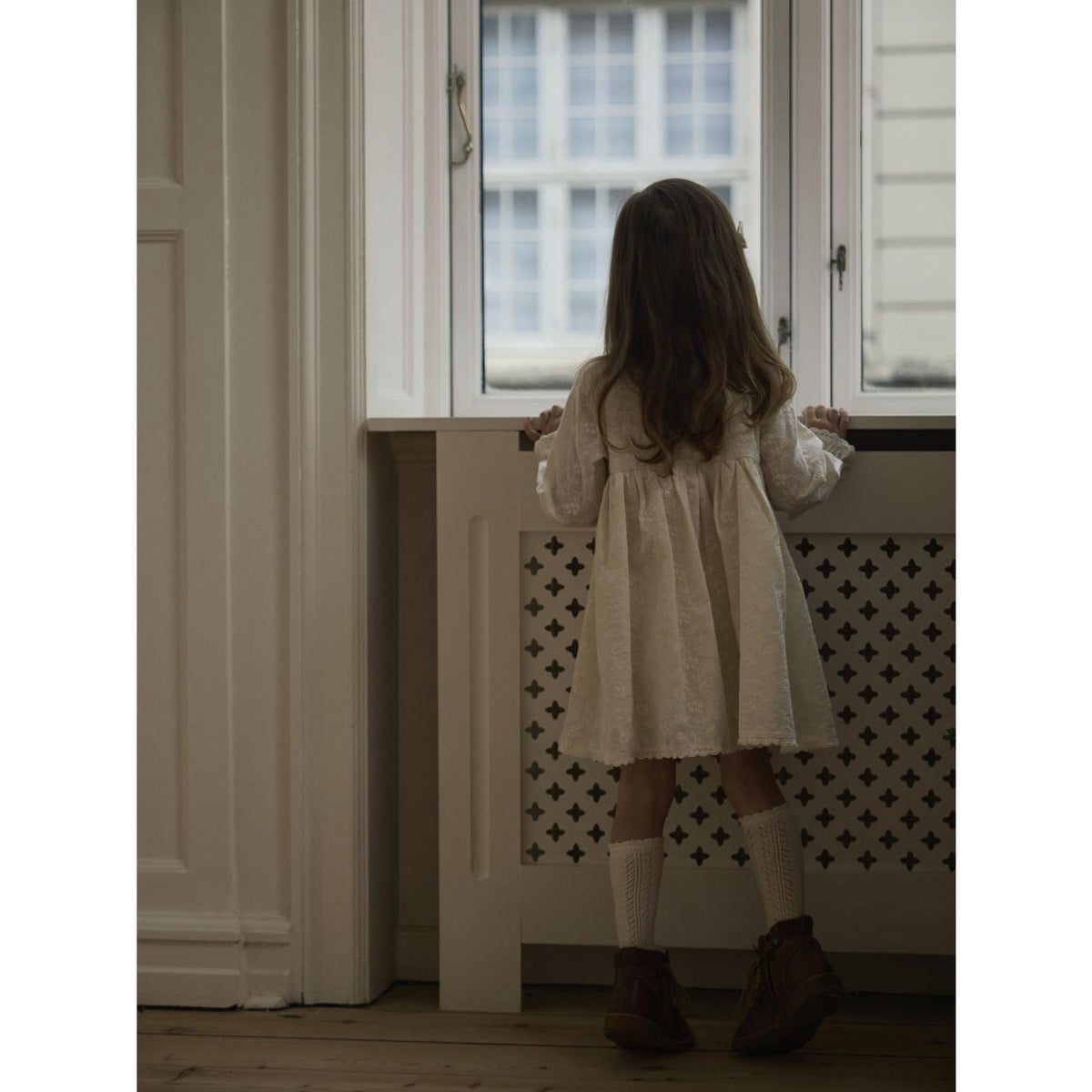 Lil'Atelier Turtledove Nmfrenna Ls Loose Kjole Lil