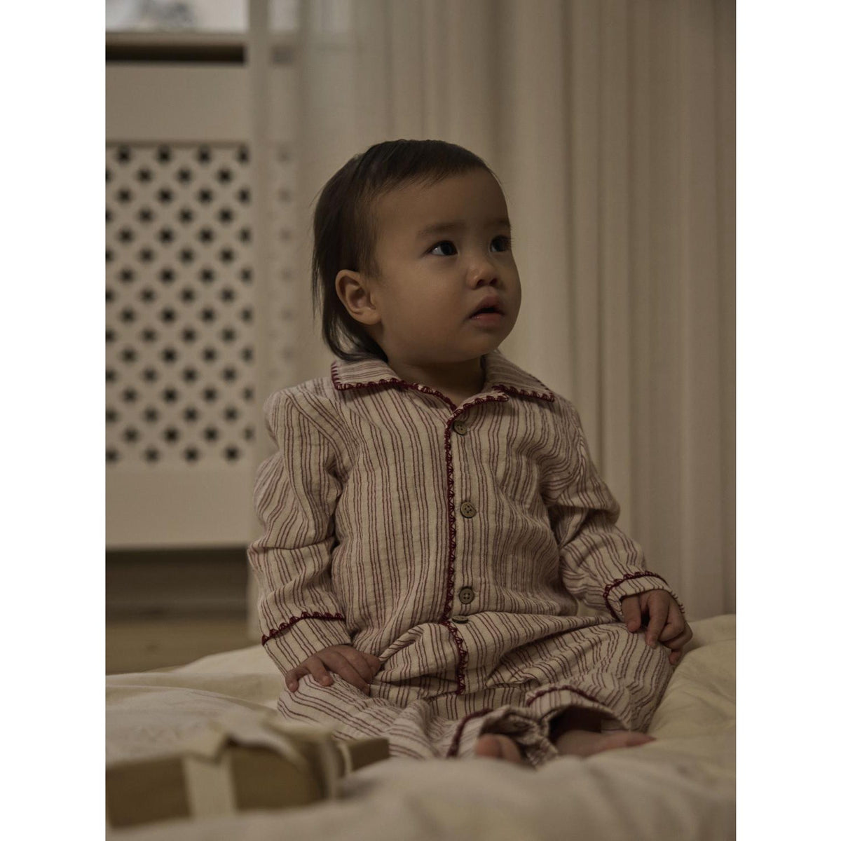 Lil'Atelier Turtledove Biking Red Nbnsage Nun Loose Night Dragt Lil