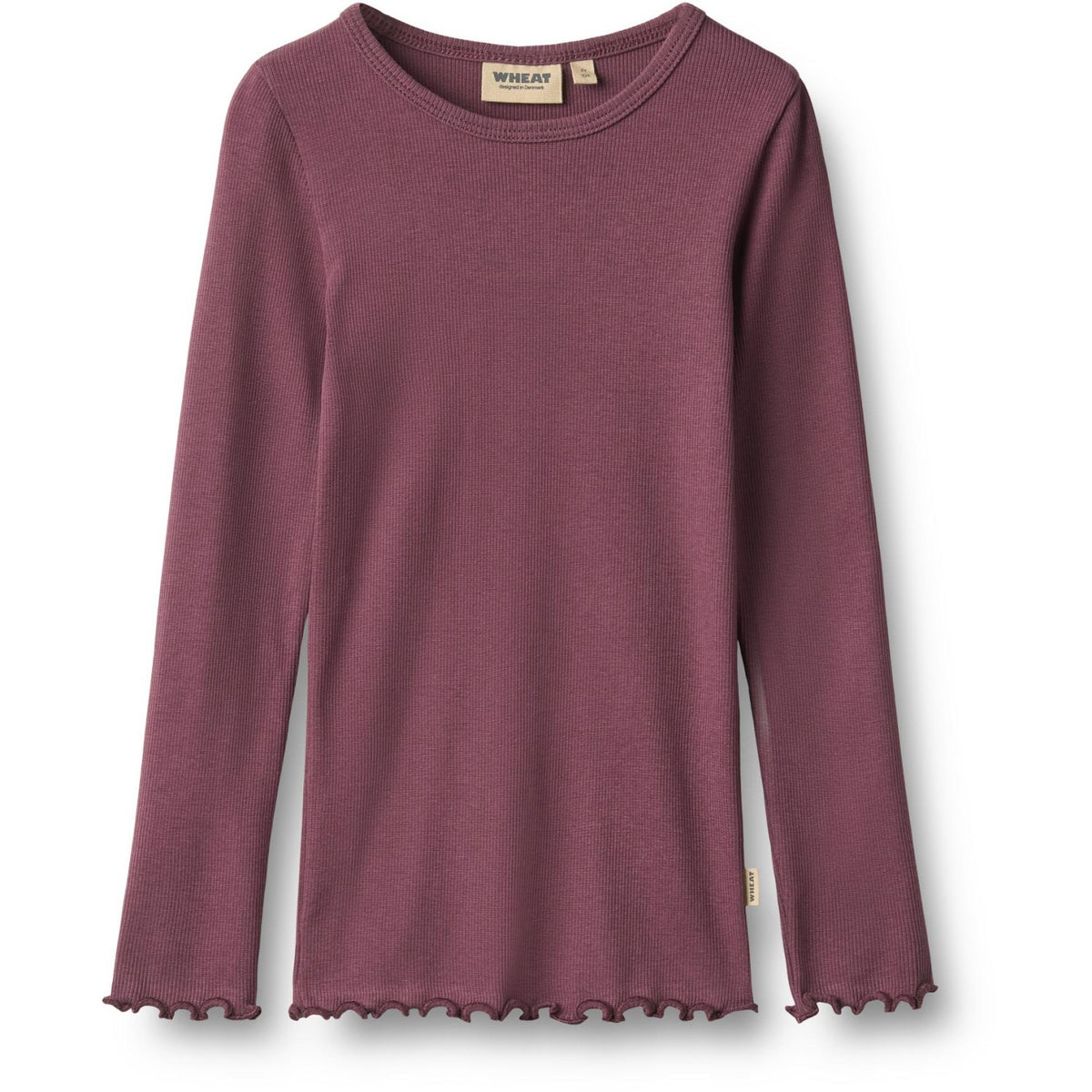 Wheat Eggplant Bluse Ida