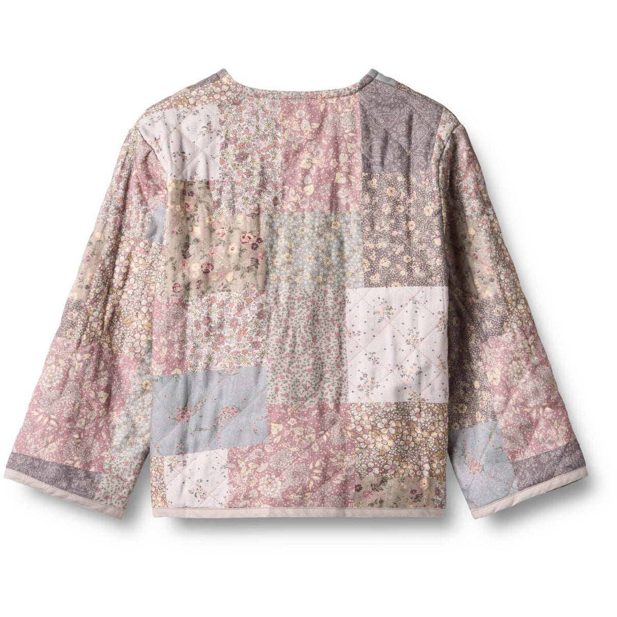 Wheat Patchwork Flowers Quilt Jakke Ima