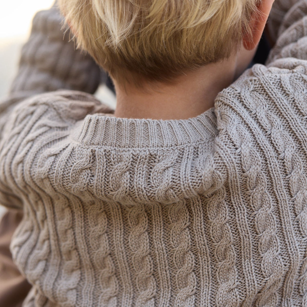 Wheat Gravel Strik Pullover L/S Oliver