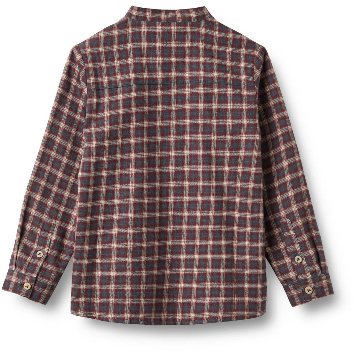 Wheat Blue Holiday Check Skjorte L/S Willum