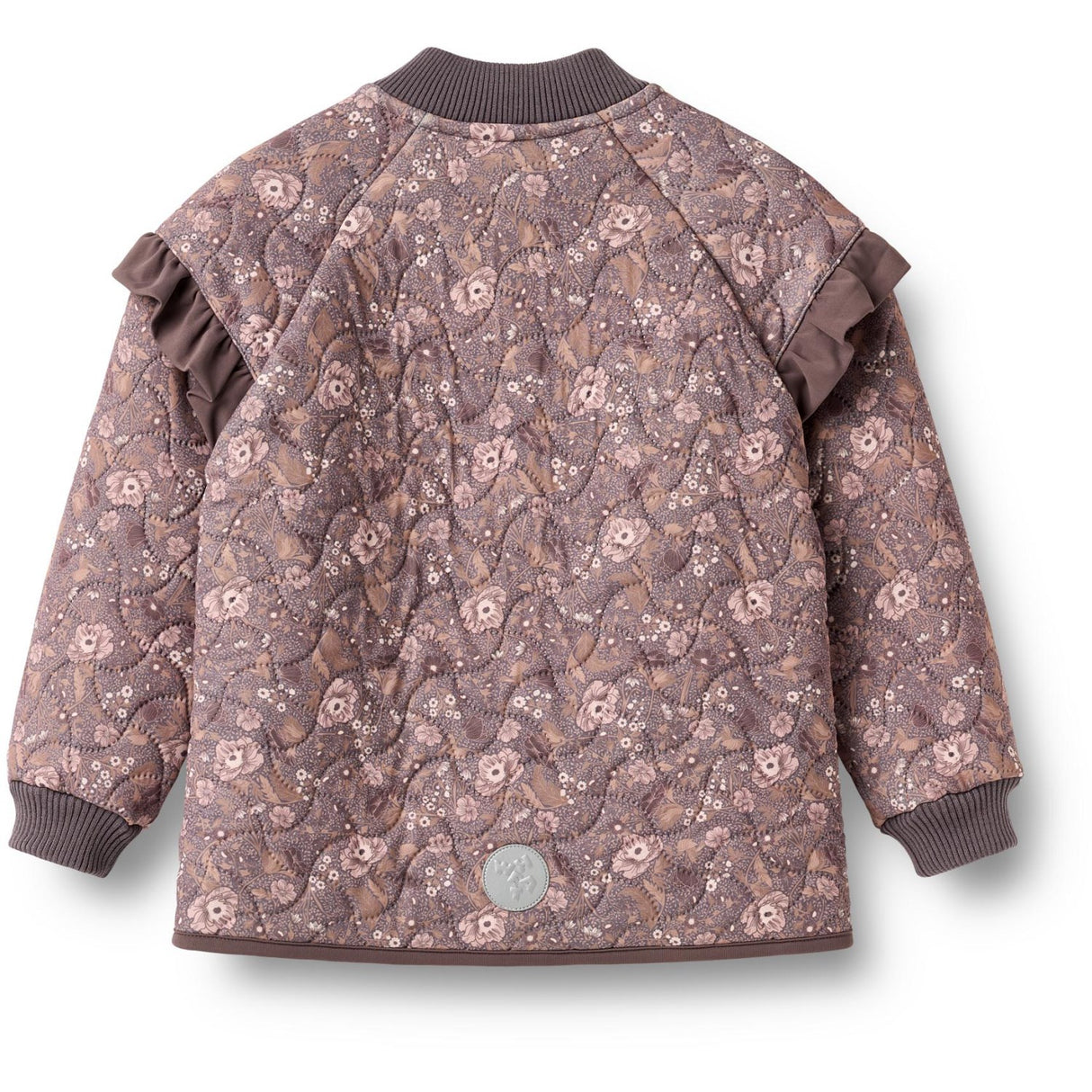 Wheat Purple Stone Flowers Thermo Jakke Ellas