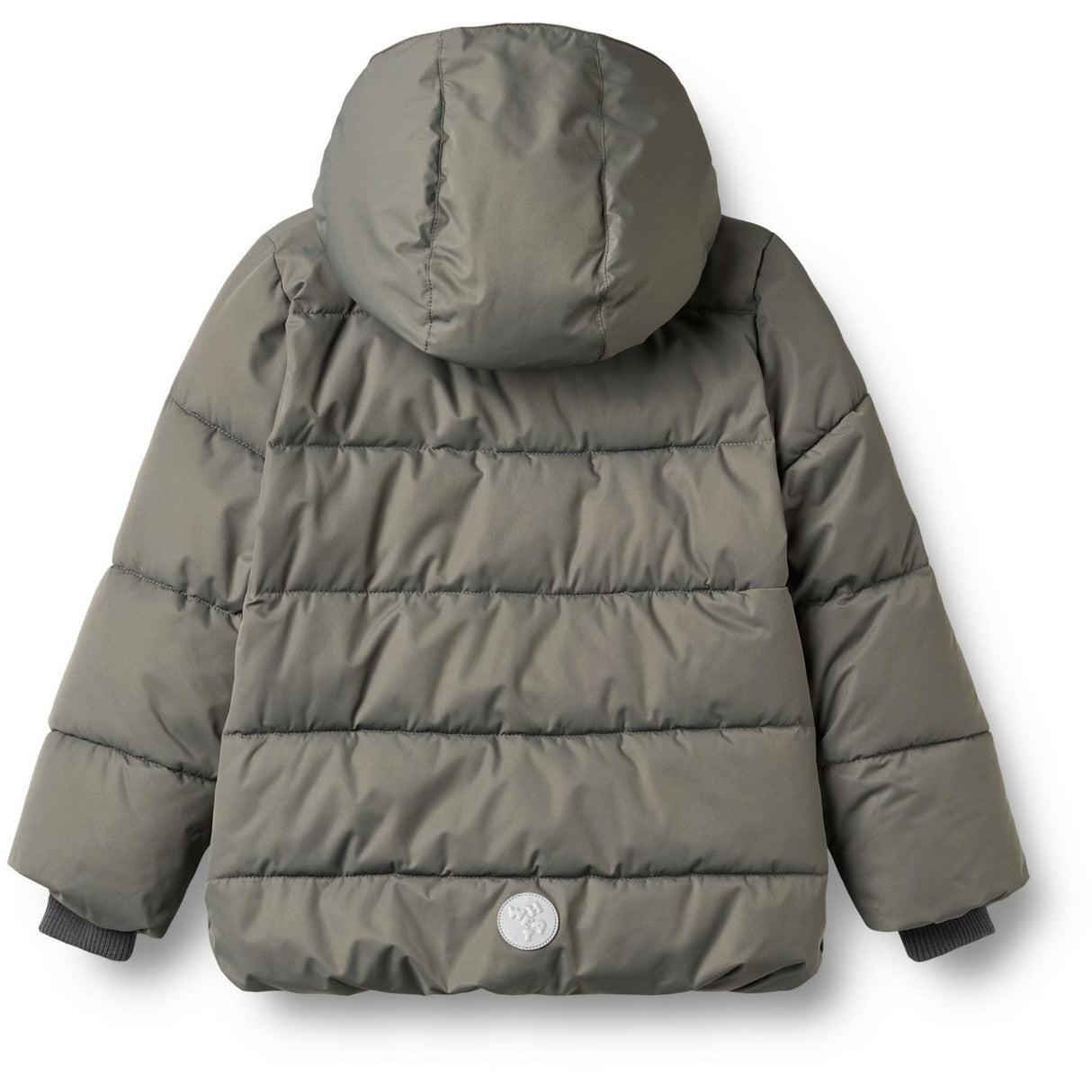Wheat Grey Metal Puffer Jakke Gael
