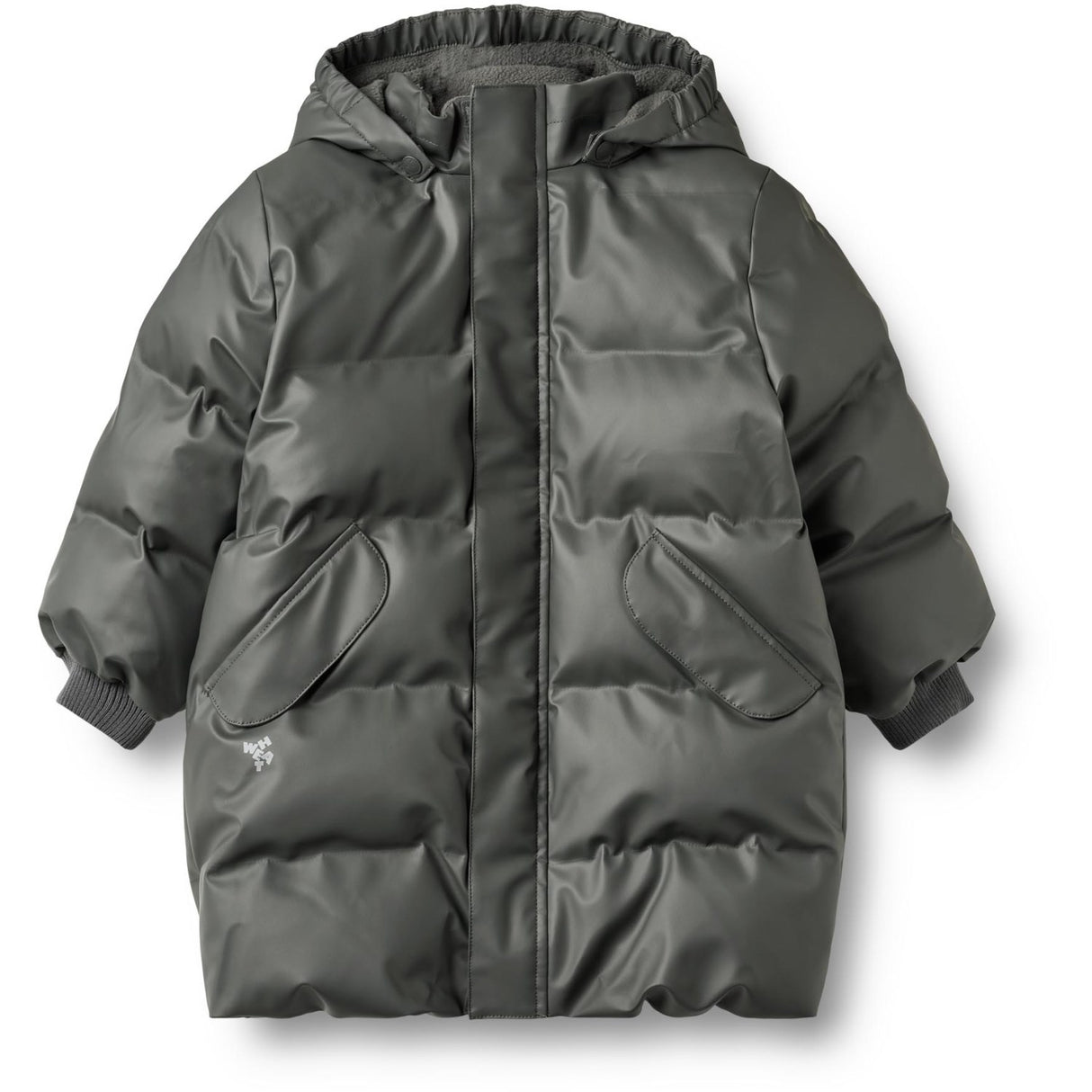 Wheat Dark Shadow Pu Puffer Jakke Coast