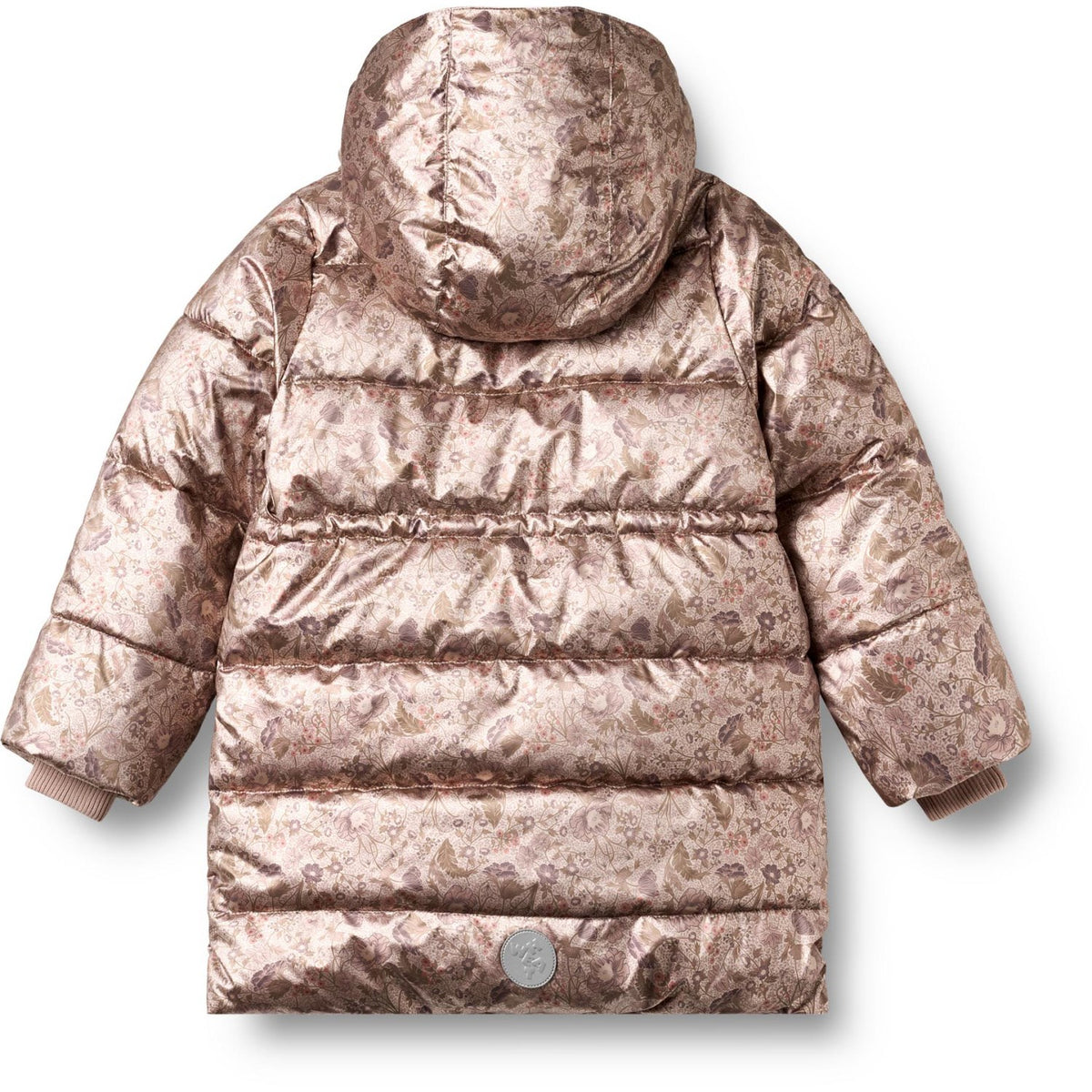 Wheat Golden Flowers Puffer Frakke Yrsa