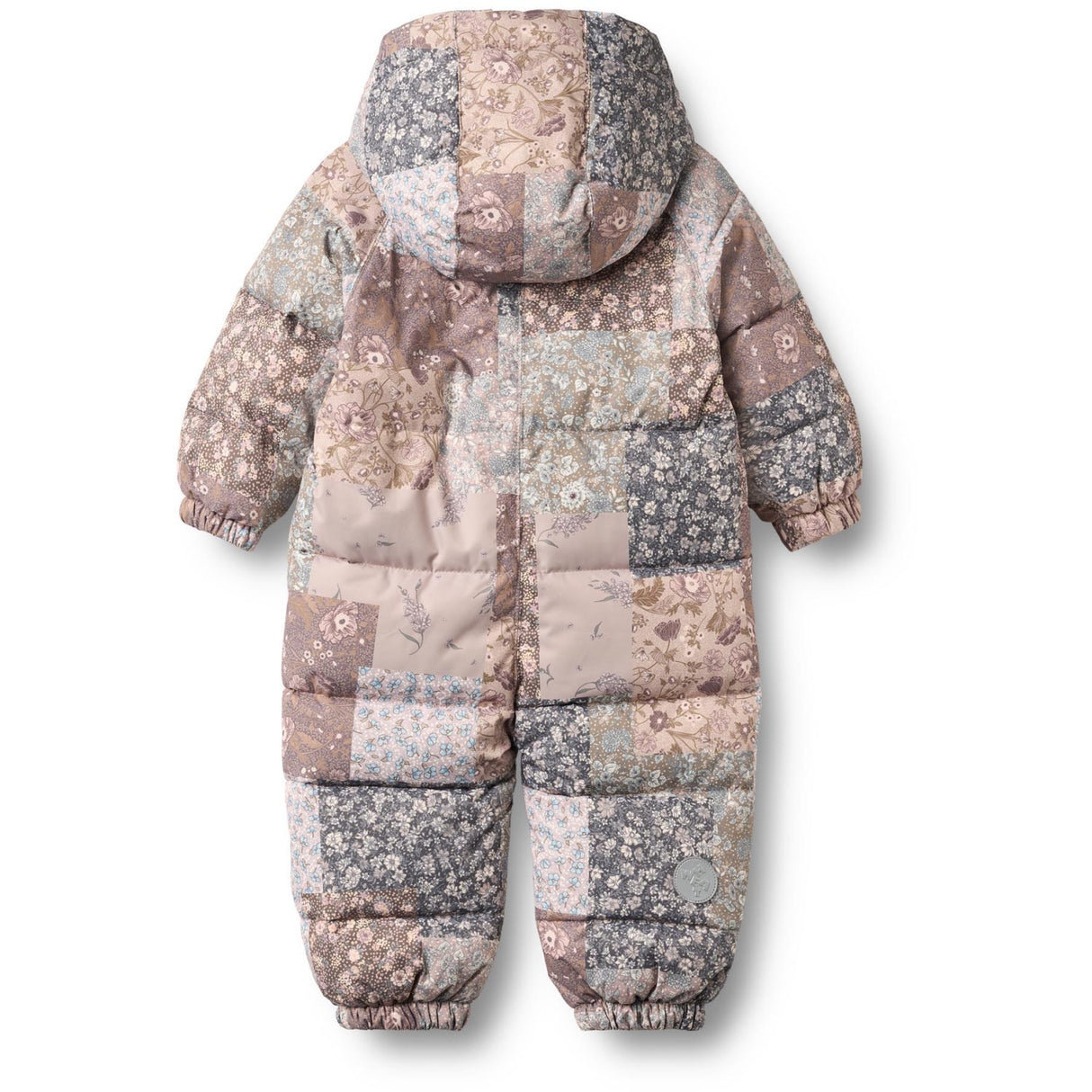 Wheat Patchwork Flowers Puffer Dragt Edem