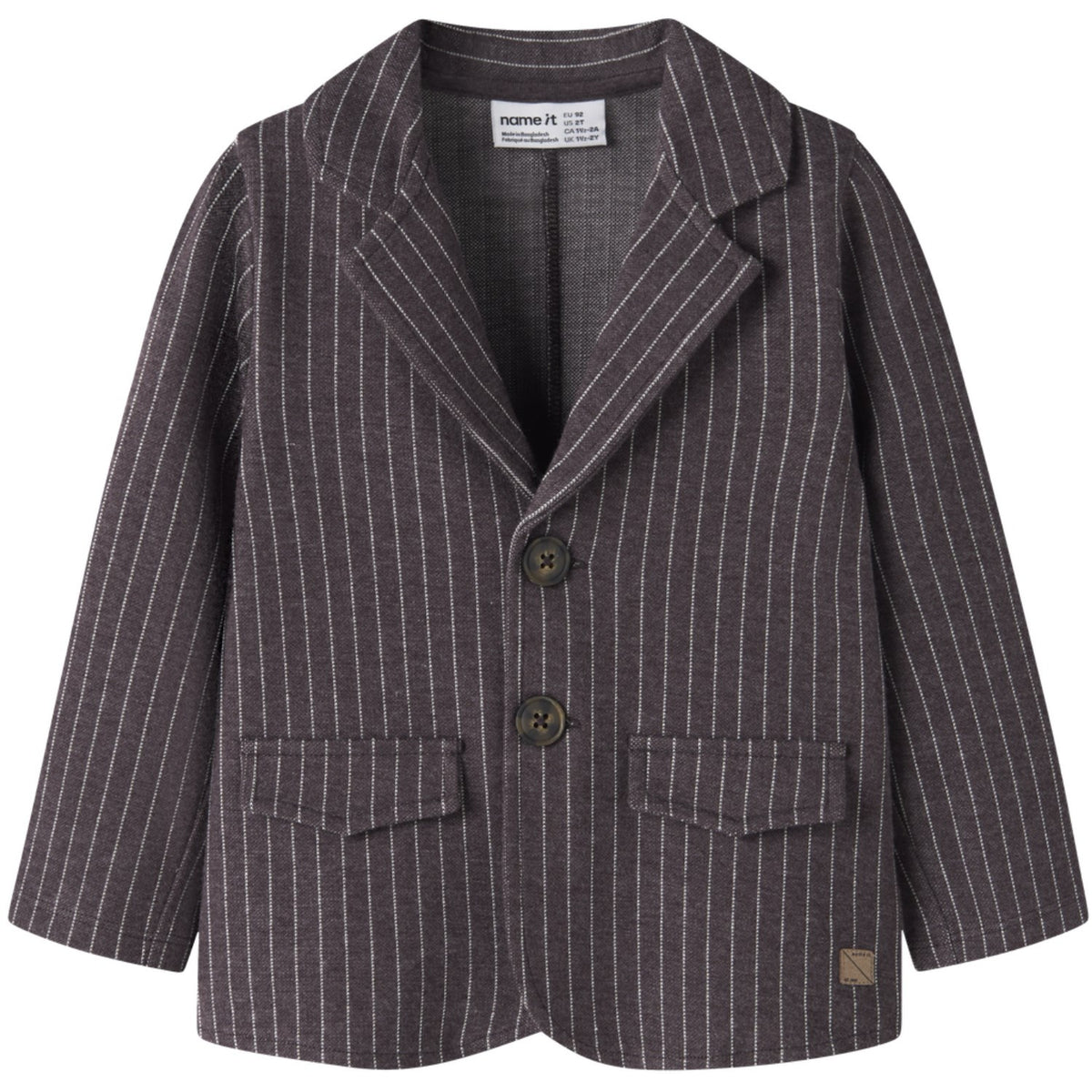 Name It Chocolate Plum Nmmrobino Sweat Blazer Unb