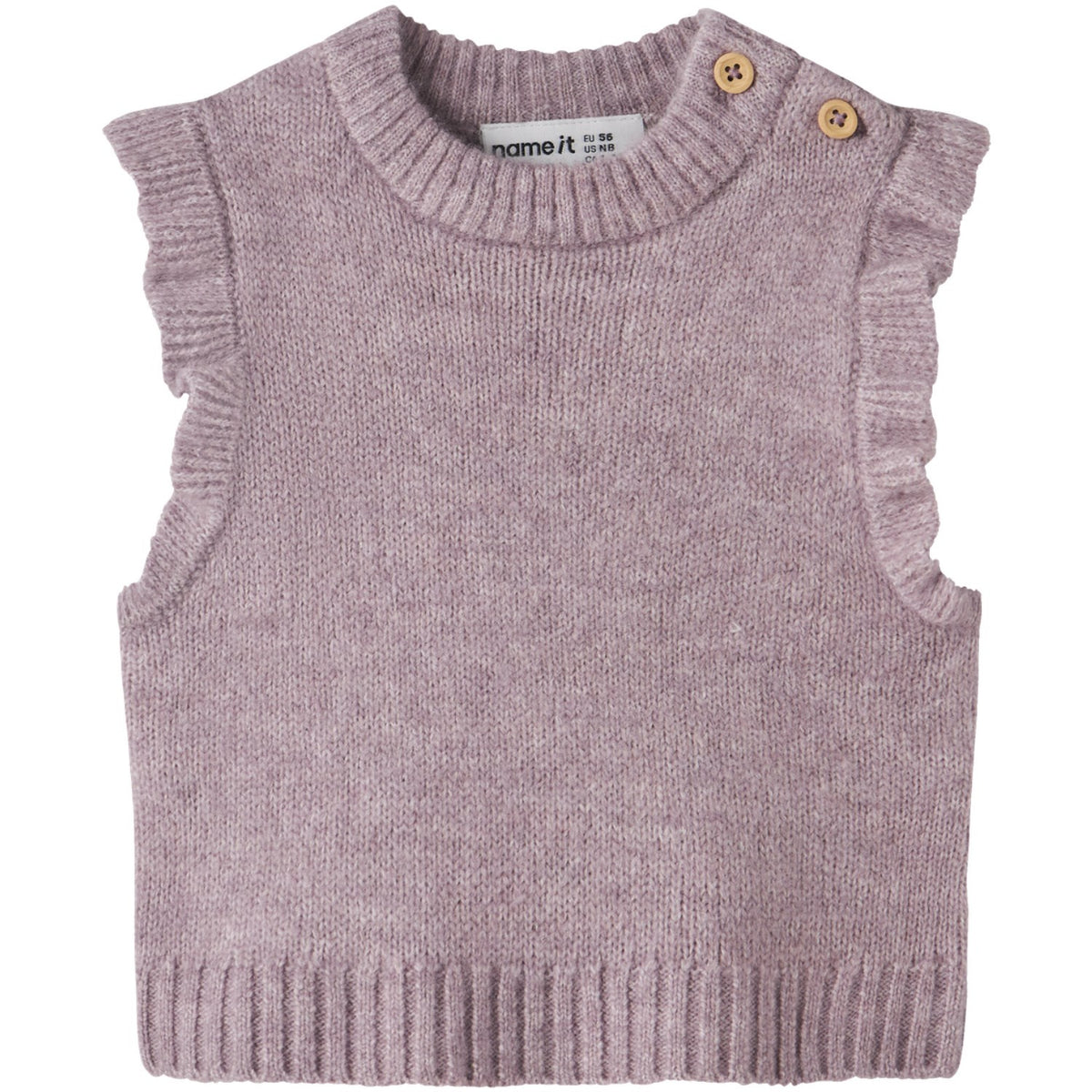 Name It Mauve Shadows Nbfrosely Strik Slipover