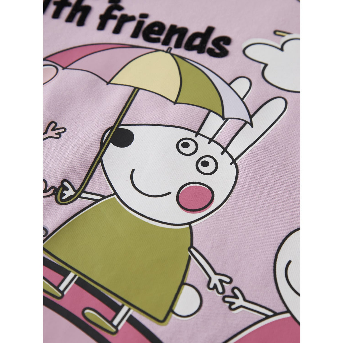 Name It Full Blooming Pink Nmfomba Peppa Ls Nreg Top Æske Cplg