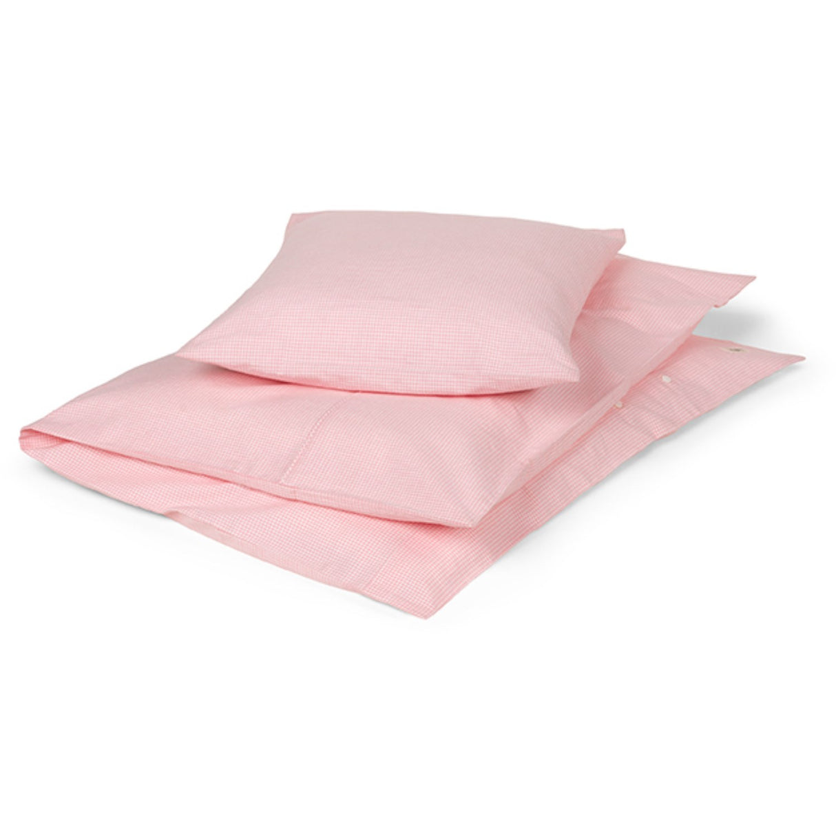 Lalaby Tiny Check Pink Classic Baby Sengetøj