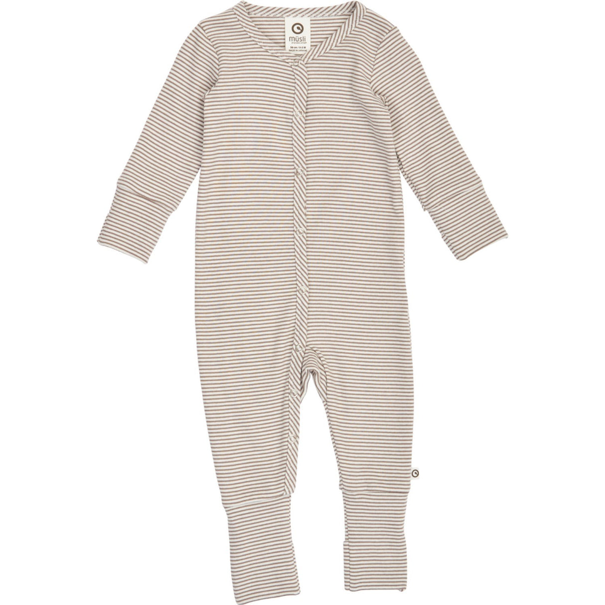 Müsli Balsam Cream/ Walnut Mini Stripe Rib Body