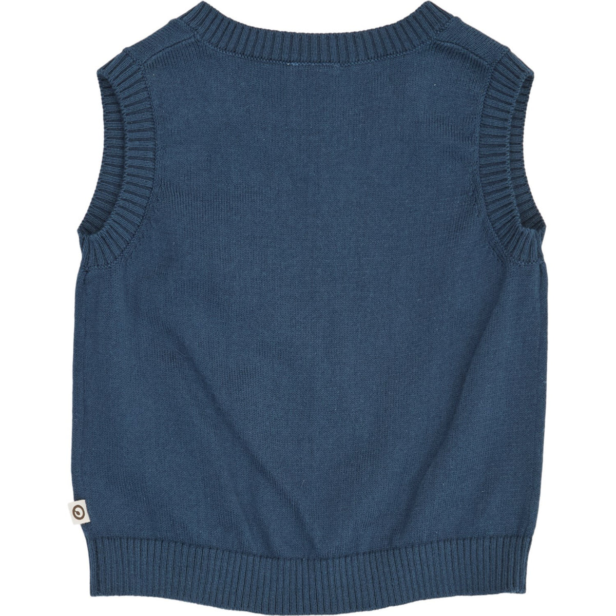 Müsli Navy Old English Strik Vest Baby